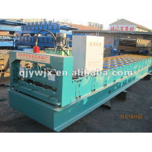 QJ 980 overlap joint trapezoidal roof tile roll forming machine